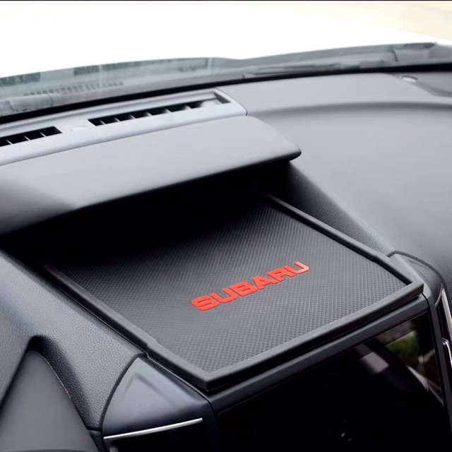 Subaru XV  2018-2025 Forester 2019-2025 แผ่นกันลื่นที่วางโทรศัพท์มือถือคอนโซลหน้ารถ