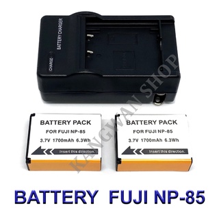 FNP85 / NP85 / FNP-85 / NP-85 Battery and Charger For Fujifilm FinePix S1,FinePix SL240,SL260,SL280,SL300,SL305,SL1000