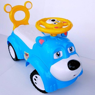 Super Dog Sliding Car ซุปเปอร์ด๊อก รถขาไถ รถขาถีบ รถเด็กนั่ง มีเสียงสัตว์ต่างๆ เสียงเพลง หน้าสุนัข