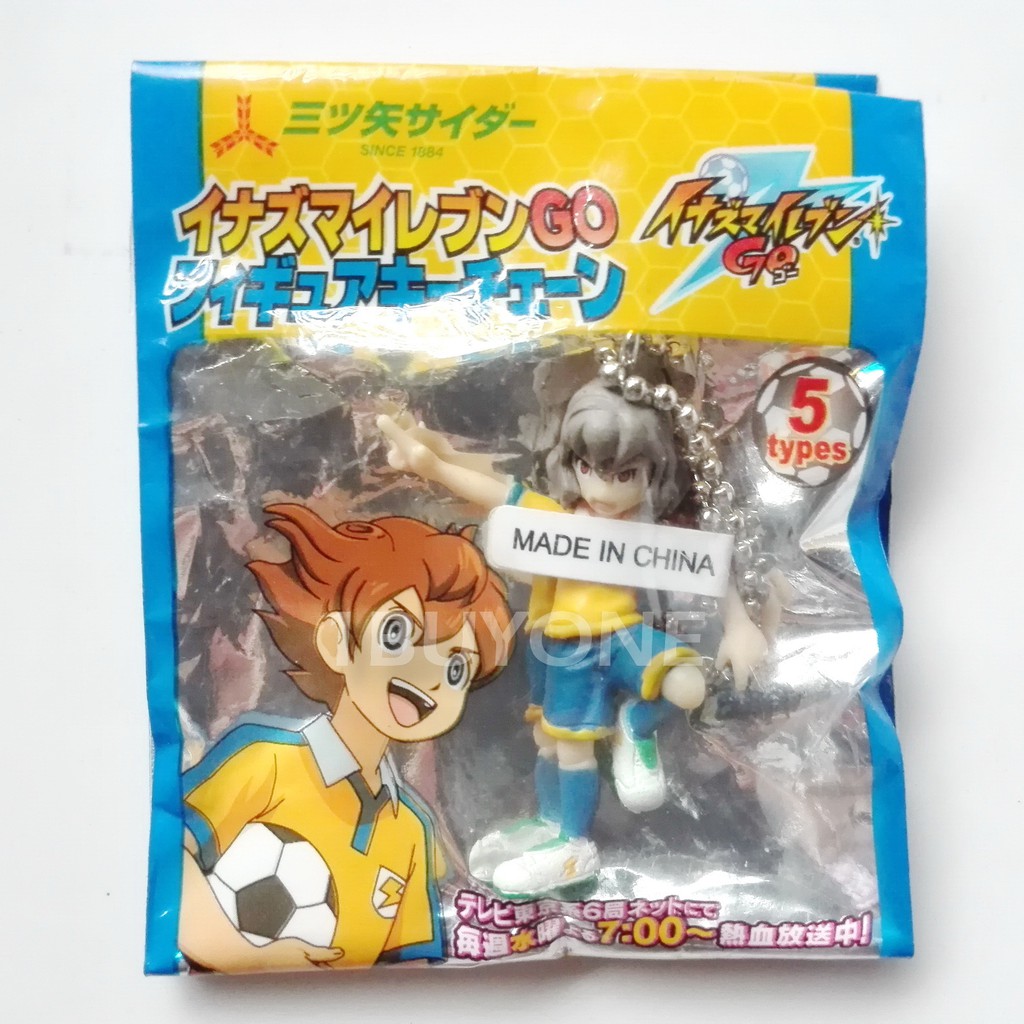 ชินโด ทาคุโตะ นักเตะแข้งสายฟ้า พวงกุญแจ ฟิกเกอร์ โมเดล อนิเมะ Shindou Takuto Inazuma Eleven GO ANIME