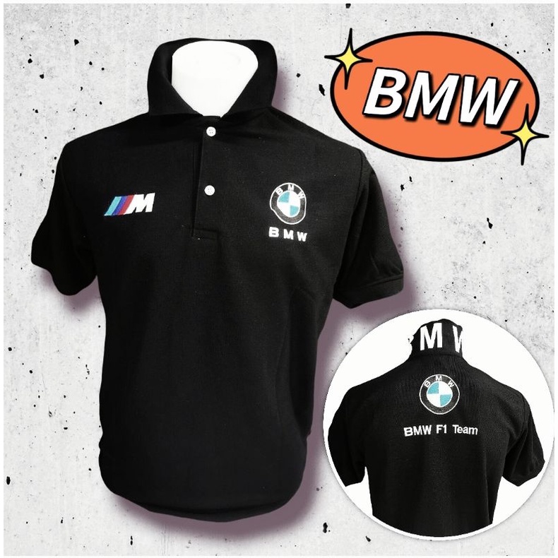 เสื้อคอโปโลรถ  B M W SPORT เกรดพรีเมี่ยม