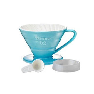 Tiamo V02 Ceramics Coffee Dripper (Blue) รุ่น HG5544BB