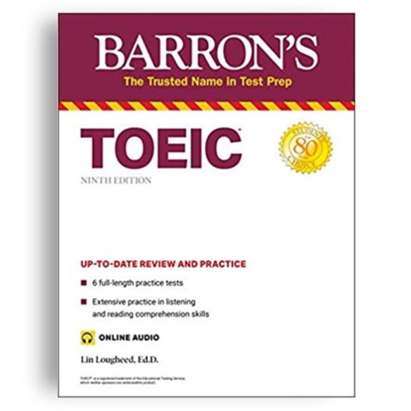 (C221) 9781506273426 TOEIC (WITH ONLINE AUDIO) (BARRON'S TEST PREP)