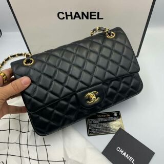 Chanel Grad Hi-End หนังเเท้ลายแลมป์ อะไหร่ทอง เหมือนเเท้สุดๆ