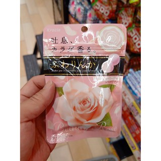 ecook ญี่ปุ่น ขนม ลูกอม เคี้ยวหนึบ รสกุหลาบ kracie fuwarinka candy beauty rose 32g