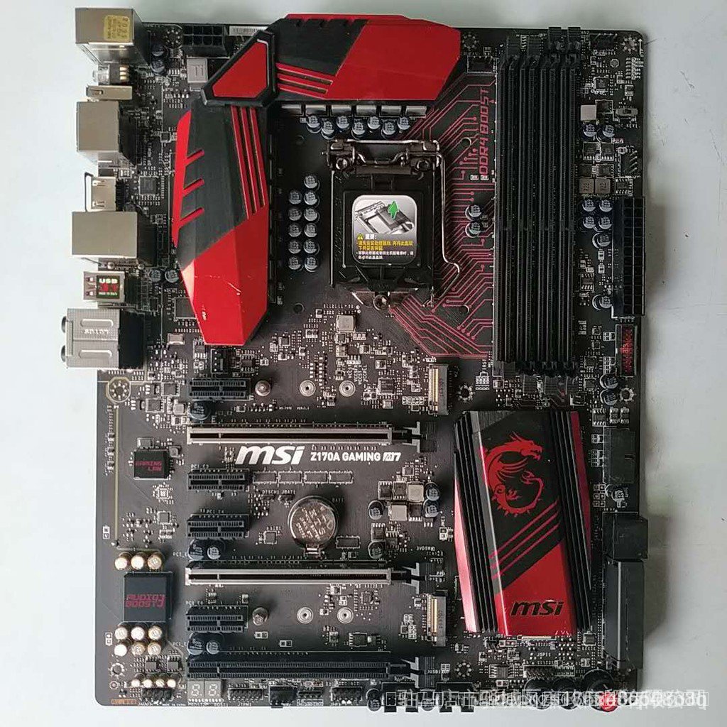 เมนบอร์ด MSI z170a gamming M7 Intel Z170 LGA 1151 DDR4 64GB PCIE 3.0