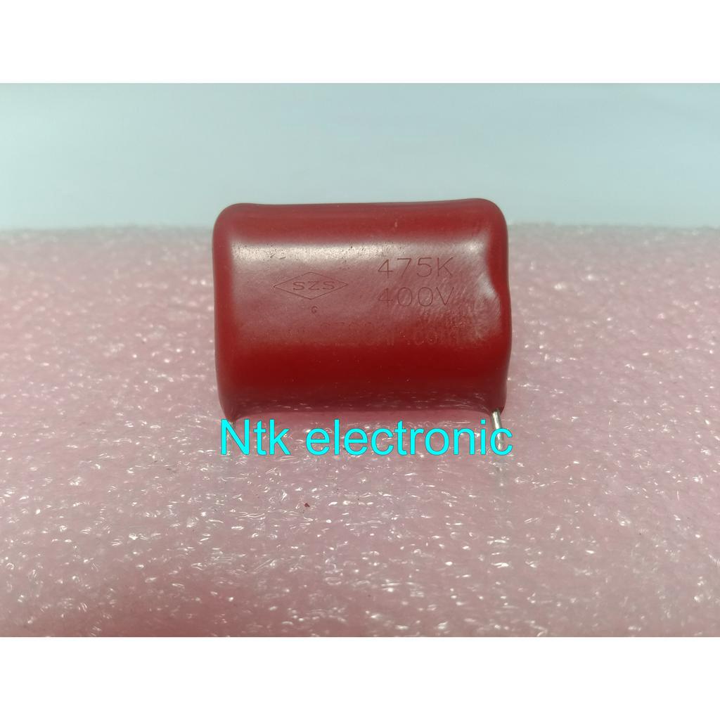 capacitor 475J 400V ในตู้เชื่อม