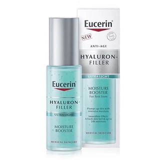 Eucerin Hyaluron [3X] Filler First Serum Moisture Booster ยูเซอริน ซีรั่ม บำรุงผิวหน้า ลดเลือนริ้วรอย ขนาด 30 ml 18488