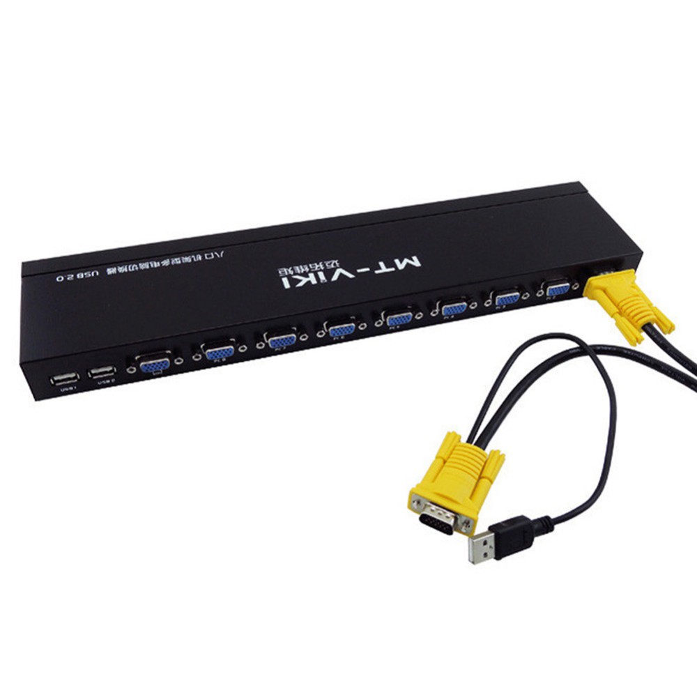 KVM Switch 8 Port USB2.0 รุ่น MT-801UK-L ส่งจากไทย ราคา ถูกที่สุด ดีลบีเคเค แกลเลอรีภาพที่ 6