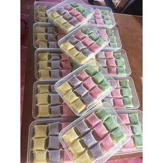 ขนมบุหงาบูดะพื้นเมืองจังหวัดสตูล (ไส้มะพร้าวแก้ว)หอม อร่อย เหนียวนุ่มนวล