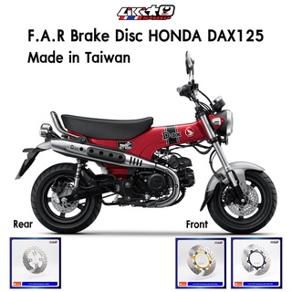 F.A.R ชุดจานเบรค HONDA DAX125(ABS) หน้า+หลัง (made in Taiwan)