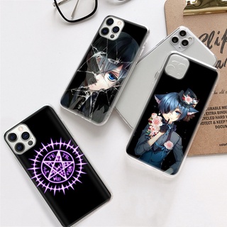 เคสโทรศัพท์มือถือแบบนิ่ม ใส ลาย Black Butler DV-33 สําหรับ OPPO Find x5 pro A17k A77S A78 Reno 8t 8