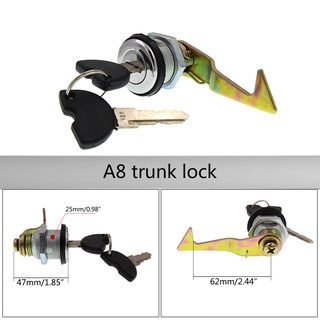 Sel อุปกรณ์ล็อคท้ายรถจักรยานยนต์ สําหรับ A8 Queen Turtle Electric Car Tail Box Lock Trunk Lock