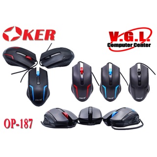 Mouse OKER OP-187 เมาส์