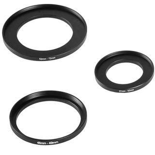 SUPB☀37mm-52mm 37-52 mm 37 to 52 Step Up Lens Ring Adapter Filter Metal