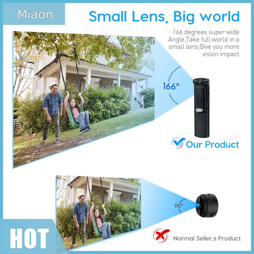 กล้องบันทึกวิดีโอไร้สาย Wifi Hd 1080P Dv ขนาดเล็ก สําหรับเล่นกีฬา
#8