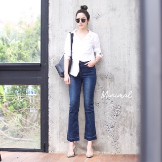 Korea flared jeans