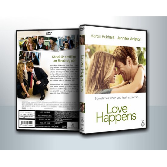 [ DVD Movie มีปก+สกรีนแผ่น-ไม่มีกล่อง ]  Love Happens รักแท้ มีแค่ครั้งเดียว [ 1 DVD ]