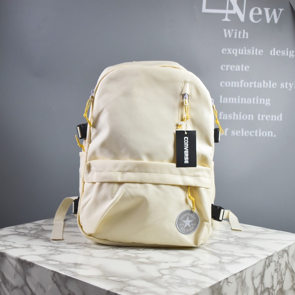 Converse Backpack กระเป๋าเป้นักเรียนคู่กีฬากระเป๋าเดินทางกระเป๋าเดินทาง