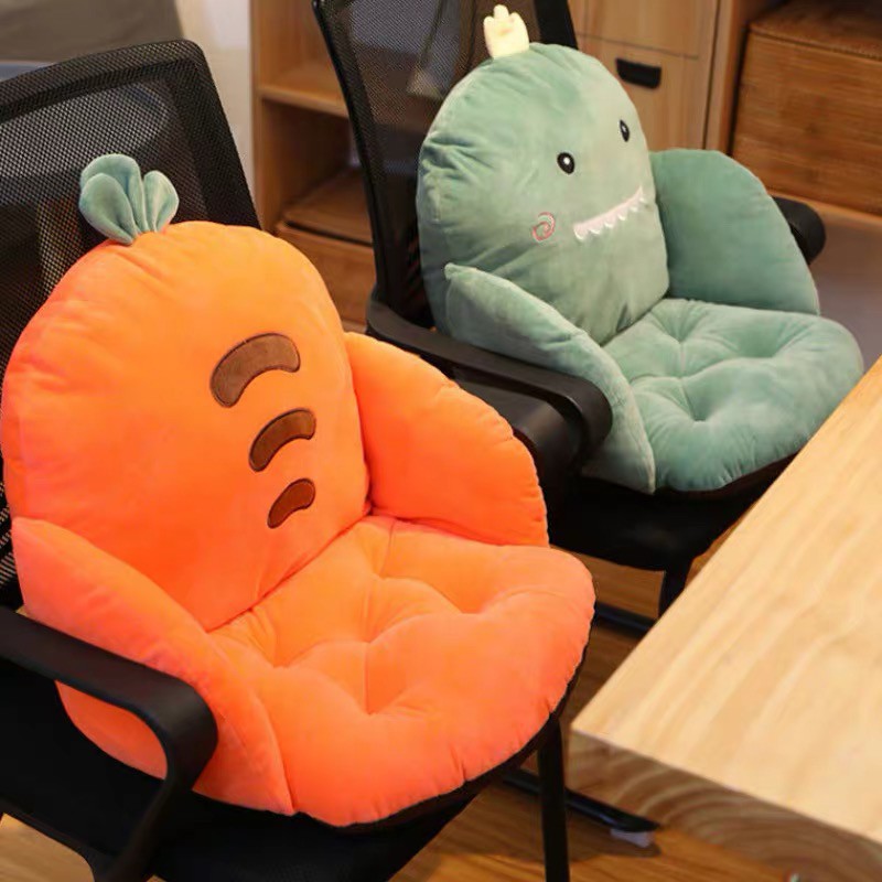 Happy House สินค้าพร้อมส่ง เบาะรองนั่ง ตัวการ์ตูนสุดน่ารัก ผ้านุ่มนิ่ม นั่งสบาย สามารถพิงหลังได้ มีแผ่นกันลื่น ลายน่ารัก - รูปที่ 4