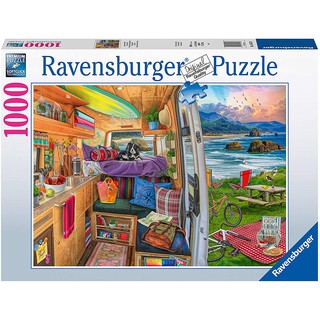 (ลดราคากล่องบุบนิดหน่อย) จิ๊กซอว์ Ravensburger - Rig Views 1000 piece  (ของแท้  มีสินค้าพร้อมส่ง)