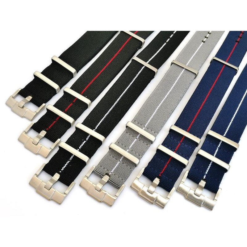 สายนาฬิกา​นาโต้ parachute elastic​ สายมีความยืดหยุ่น​ ให้ความกระชับที่ดีกว่า​ แค่เปลี่ยน​ก็​ดู​เปลี่ยน​