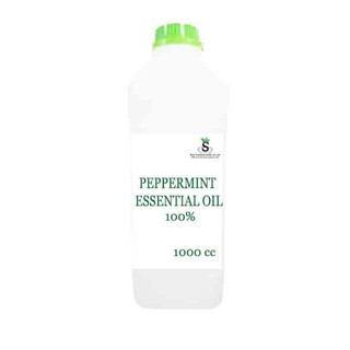 Peppermint oil 100% ขนาด1000ml. น้ำมันหอมละเหยเปเปอร์มิ้นท์