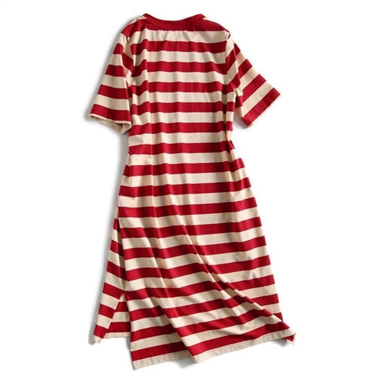 เดรสชมพูแขนยาวข้างเดียว ไหล่เฉียง / Pink One-Sleeve Asymmetrical Dress main image 0
