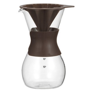 Iwaki KT8694-BR กาชงดริปกาแฟแบบญี่ปุ่นขนาด 600 ml. แถมฟรีกระดาษกรองกาแฟ 10 ชิ้นมูลค่า 100 บาท(ส่งฟรี)