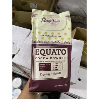 Benscacoa Equato cocoa powder ผงโกโก้แท้ 1 กิโลกรัม