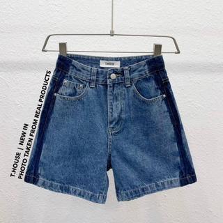 งานป้ายT.HOUSE🔖MOSET DENIM SHORTS กางเกงยีนส์ขาสั้น ทรงสวย