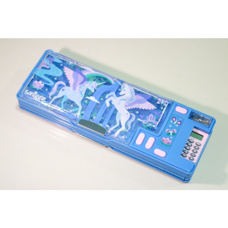 สมิกเกอร์ (smiggle) กล่องใส่ดินสอมีเครื่องคิดเลข ของแท้100%