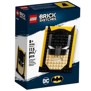 LEGO Brick Sketches Super Heroes Batman Set 40386