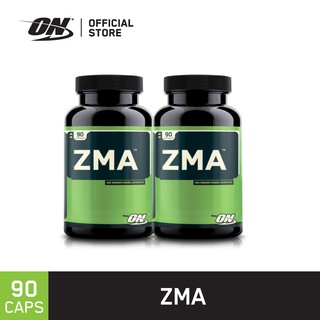 Optimum Nutrition ZMA 90 caps 2 กระปุกเสริมฮอร์โมนชาย