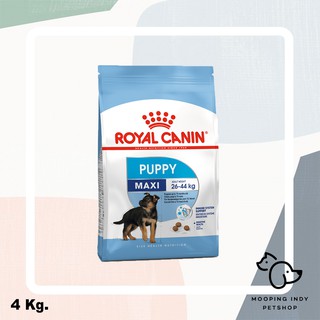 Royal Canin 4 kg. Maxi Puppy อาหารลูกสุนัขพันธุ์ใหญ่