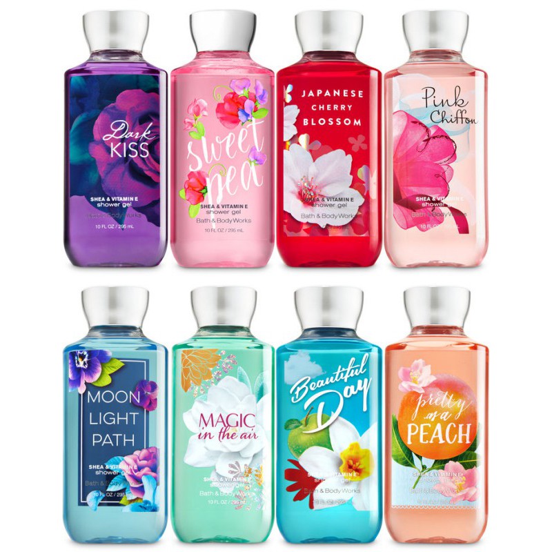 Set3 Bath And Body Works Shower Gel 295ml เจลอาบน้ำผสมน้ำหอมสุดฮิตจาก Usa Shopee Thailand