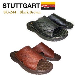 Stuttgart SG-244 รองเท้าหนังลำลองแบบสวมสุภาพบุรุษ