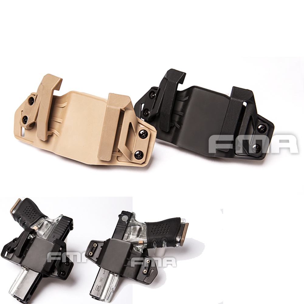 Universal FMA Gun HOLSTER พร้อมคลิป Fit Compact Glock 17/19 /smith & wesson M & p/sig Sauer P226 9มม