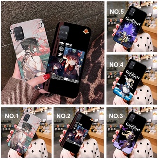 ใหม่ พร้อมส่ง เคสโทรศัพท์มือถือนิ่ม ลายเกม Genshin Impact สําหรับ Samsung Galaxy S22 Plus Note 20 Ultra 10 9 8 Plus Lite ME77