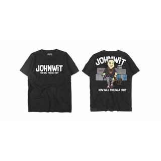 JHON WIT V.8 XP. เสื้อยืดลายล้อเลียนการเมือง