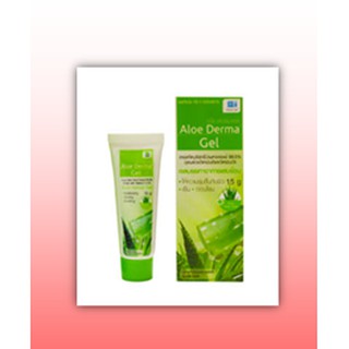 Aloe Derma Gel เจลว่านห่างจรเข้บรรเทาอาการแสบร้อน 15 G.ค่ะ &gt;&lt;