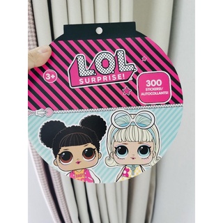 LOL surprise 300 stickers สติ๊กเกอร์เซอร์ไพรส์LOL