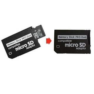 ตัวแปลงเมม PSP Micro SD Card เป็น Memory Stick Pro Duo PSP (Adaptor แปลง Micro SD)(Micro SD Adaptor)