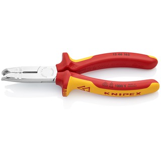 KNIPEX Dismantling Pliers VDE - 165 mm คีมถอดและปอกฉนวนหุ้มสายไฟ VDE 165 มม. รุ่น 1346165