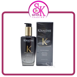 Kerastase Chronologiste Huile de Parfum 100ml. เคเรสตาสออยล์บำรุงเส้นผมชนิดไม่ต้องล้างออก สำหรับเส้นผมทุกประเภท