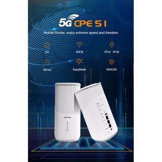 5G เราเตอร์ Router CPE Pro S1 รองรับ 5G 4G 3G AIS,DTAC,TRUE,NT, Indoor and Outdoor WiFi-6 Intelligent Wireless Access