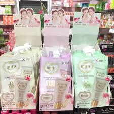 Mille Super Whitening Gold Rose BB Cream แบบซอง