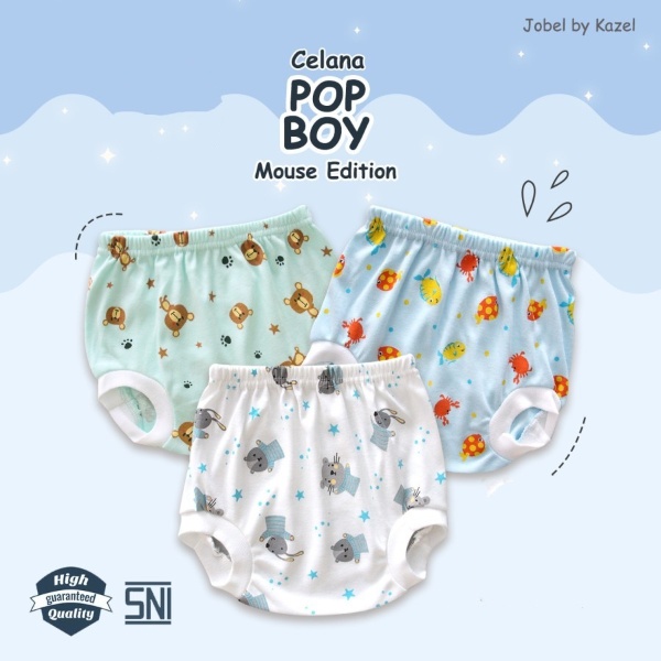 Kazel Jobel Pop Pants Mouse Motif