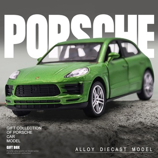 Rmz โมเดลรถยนต์โลหะ 1:36 Porsche MaCan TAYCAN ของเล่นสําหรับเด็ก