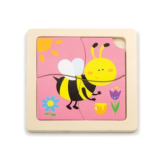 [Bee] Viga Toys Handy Flat Puzzle ตัวต่อจัมโบ้สำหรับเด็กเล็ก นำเข้าจากประเทศเยอรมัน